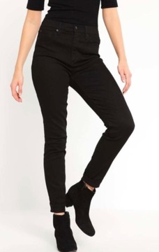Spodnie jeansy damskie Gap Slim Fit - Black 24/32