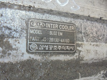CHLADIČ INTERCOOLER 28190-4A160 KIA SORENTO I 2.5 CRDI