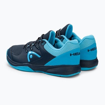 Buty do squasha HEAD Grid 3.5 dark blue/aqua 43 EU