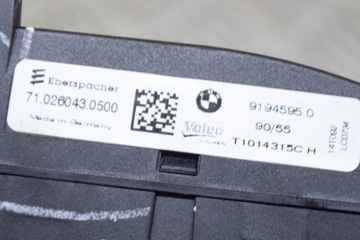 BMW X3 F25 ELELKTRICKÝ RADIÁTOR 9194595 T1014315C 2.0 DIESEL 110KW