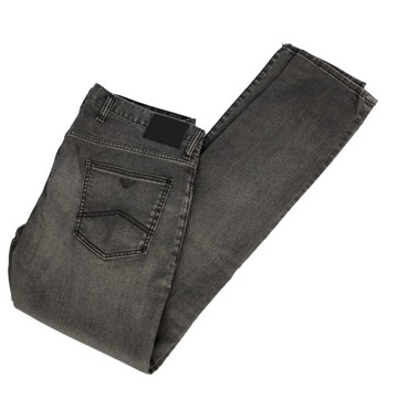 EMPORIO ARMANI męskie jeansy DENIM NERO SLIM IT40