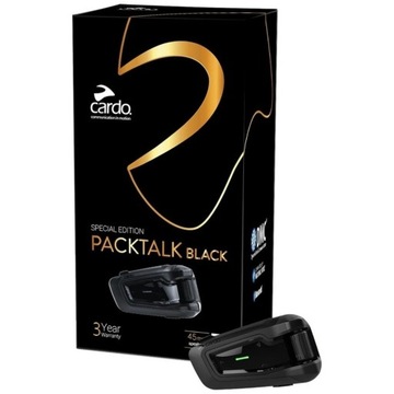CARDO Packtalk Черный Одиночный домофон 8kmDMC 15moto