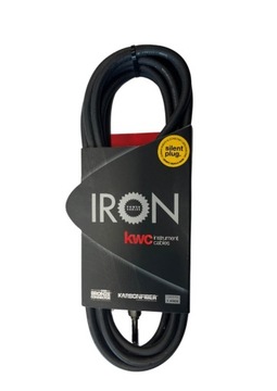 Przewód instrumentalny KWC 2104 IRON 4.5M Silent Plug kabel do gitary