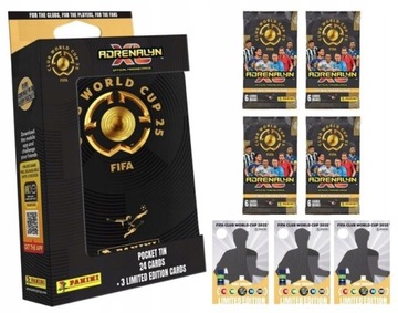 Puszka Mała FIFA CLUB WORLD CUP 365 2025 Karty Piłkarskie Adrenalyn Panini
