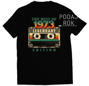 KOSZULKA NA 50 URODZINY THE BEST OF 1973 XXL