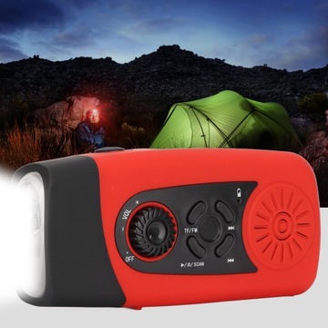 ДИНАМО СОЛНЕЧНЫЙ РАДИО ЗАВОДНОЙ ФОНАРЬ POWERBANK