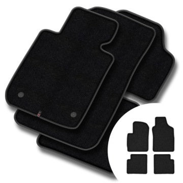 Velurové koberce Premium pro Fiat 500c 2014-2020