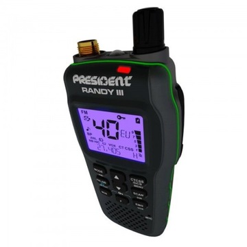 Портативная радиостанция President Randy III, 7 цветов, VOX Scan Skip