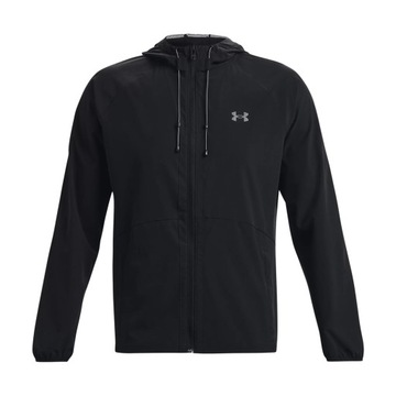 Kurtka treningowa męska Under Armour Stretch Woven Windbreaker czarna L