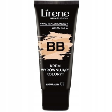 LIRENE KREM BB WYRÓWNUJĄCY KOLORYT 02 NATURALNY