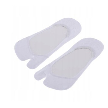 2x Women's No Show Tabi Socks