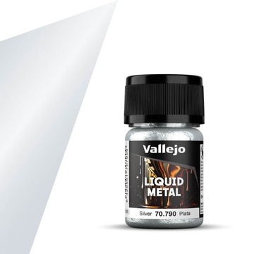 Vallejo 70790 - Liquid Silver (35ml)