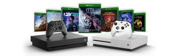 КОНСОЛЬ MICROSOFT XBOX ONE S БЕЛАЯ НАБОР1