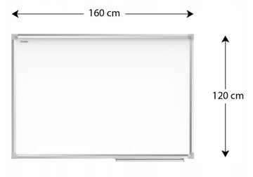 PROMO! TABLICA 160x120 SUCHOŚCIERALNA MAGNETYCZNA