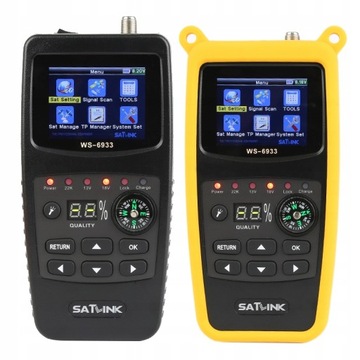 Satlink WS-6933 Измеритель спутникового сигнала SAT для настройки антенн 6933