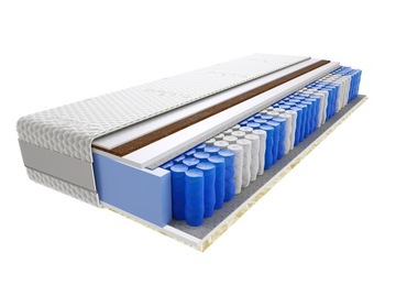 Materac Raja Mini 100x125 9 Stref Pocketowy Kiesze