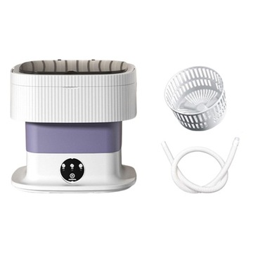 Folding Washing Machine Small Bucket Violet 60W