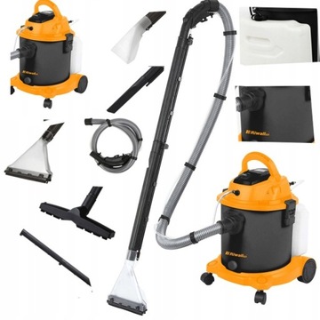 ODKURZACZ PIORĄCY DO TAPICERKI I DYWANÓW MOCNY 2200 OTRZĄSACZ FILTRA