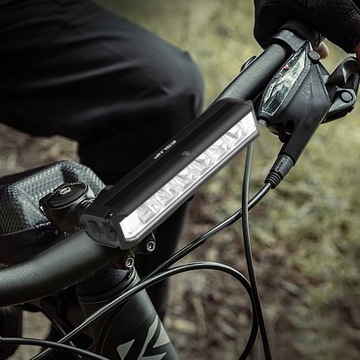 Мощный светодиодный передний фонарь для велосипеда 1400лм 4000мАч