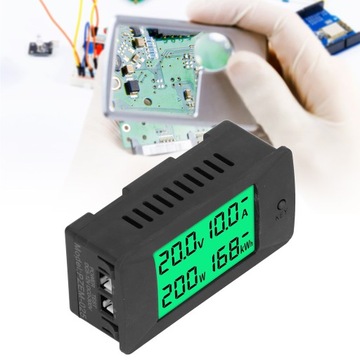 AMPEROMIERZ WOLTOMIERZ PANELOWY 50A 12V NAPIĘCIE PRĄDU ZMIENNEGO AC LCD