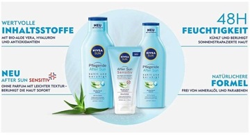 Nivea бальзам после загара 400 мл.