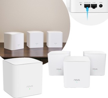 Router Wi-Fi Tenda MW5c Mesh AC1200 3-pack