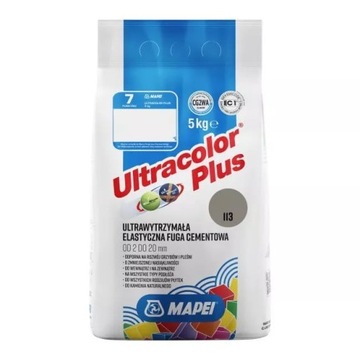 Elastyczna fuga Mapei Ultracolor Plus113 5kg szary