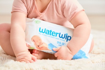 12 влажных салфеток WaterWipes BIO, 60 шт.