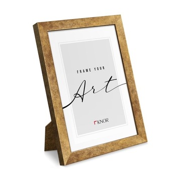 Miedziana ramka na zdjęcie 10x15 cm, foto rama, elegancka metaliczna