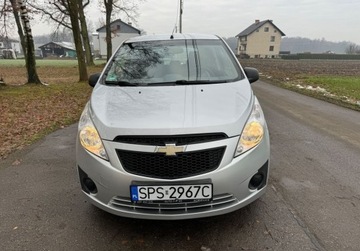 Chevrolet Spark II Hatchback 1.0L DOHC 68KM 2011 Chevrolet Spark Zadbany, niski przebieg Benzyna 68KM, zdjęcie 1