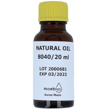 Olej oliwa do zegara naturalna MOEBIUS 8040/20 ml