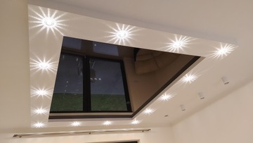 Встраиваемый потолочный светильник с серебряными галогенными лампами, GU10 LED STRIP