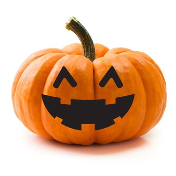 NAKLEJKA NA HALLOWEEN Na Dynie Okno WZ-9