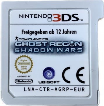 GHOST RECON SHADOW WARS dysk ideał- NINTENDO 3DS