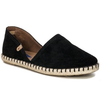 Espadryle Verbenas 03 0058 Carmen Serra Negro r.40
