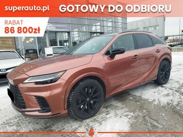 Lexus RX V 2.5 450h+ 309KM 2025 Od ręki - F Sport Design 2.5 Hybrid Plug-in 309KM | Podgrzewane fotele!