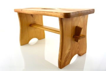 ТАБУРЕТ ДЕРЕВЯННЫЙ МОРАЧЕННЫЙ, ЦВЕТ ОЛЬХА