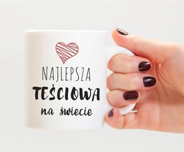 ПОДАРОЧНЫЙ НАБОР СУМКА + КРУЖКА ДЛЯ ТЕЩИ ЛУЧШАЯ ТЕЩА В МИРЕ