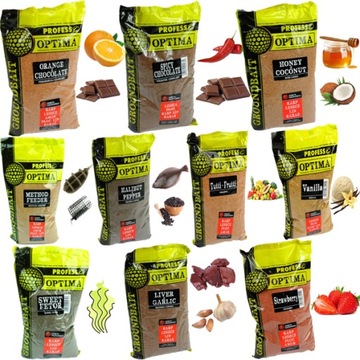 НАБОР ПРИМАНКИ PROFESS OPTIMA 10кг 10х1кг МИКС ВКУСОВ