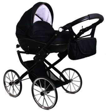 БОЛЬШАЯ ПОЛЬСКАЯ коляска для кукол MAJA RETRO EXC