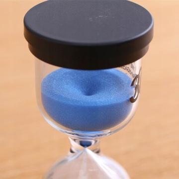 КРЕАТИВНЫЙ НАБОР «ПЕСОЧНЫЕ ЧАСЫ» НА ТАЙМИНГ 1/3/5/10/15/30 минут 6шт.