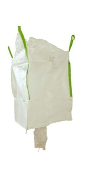 Worek Big bag 90x90x100 cm fartuch/lej 1000kg żwir ziarno nowy