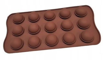 FORMA SILIKONOWA do czekolady kulka średnica 2,5 cm