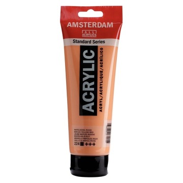 FARBA AKRYLOWA AMSTERDAM 250 ML 224 NAPLES YELLOW RED