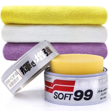 SOFT99 PEARL&METALLIC SOFT WAX 320G - wosk