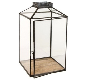 LATARNIA LAMPION METALOWY L