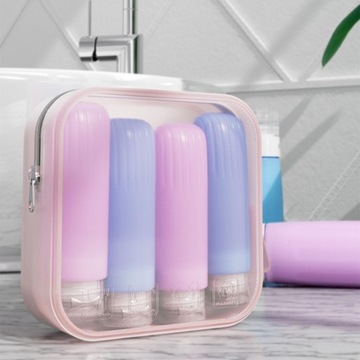 Многоразовая силиконовая косметичка, универсальная, многофункциональная.