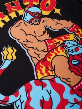 Рашгард MANTO с длинным рукавом LUTADOR x Ваня Дудка черный размер L