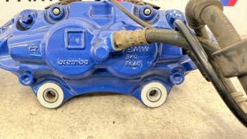 BMW F20 F30 BREMBO suportai SWAP 340/345 M paketas mėlyni M-PERFORMANCE – nuotrauka 11