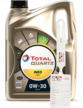OLEJ TOTAL 0W30 0W-30 QUARTZ INEO FIRST 5L